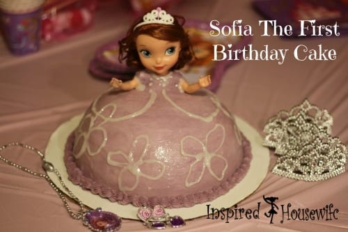 sofia the first sheet cake