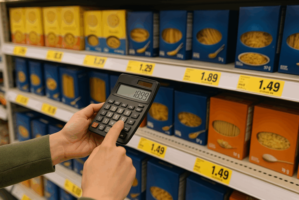 How to Feed Family on Budget Cost Comparison Shopping