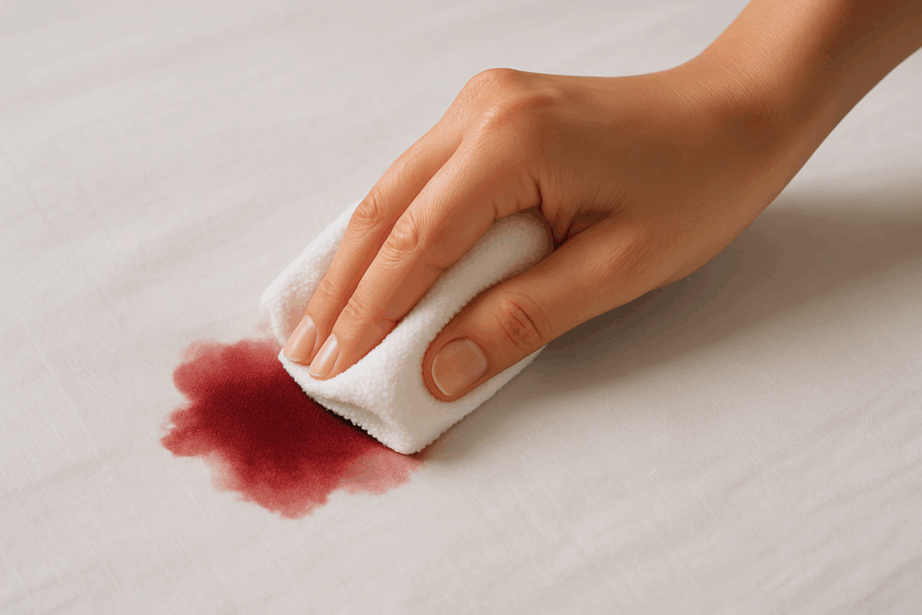 How to Remove Stains Proper Blotting Technique