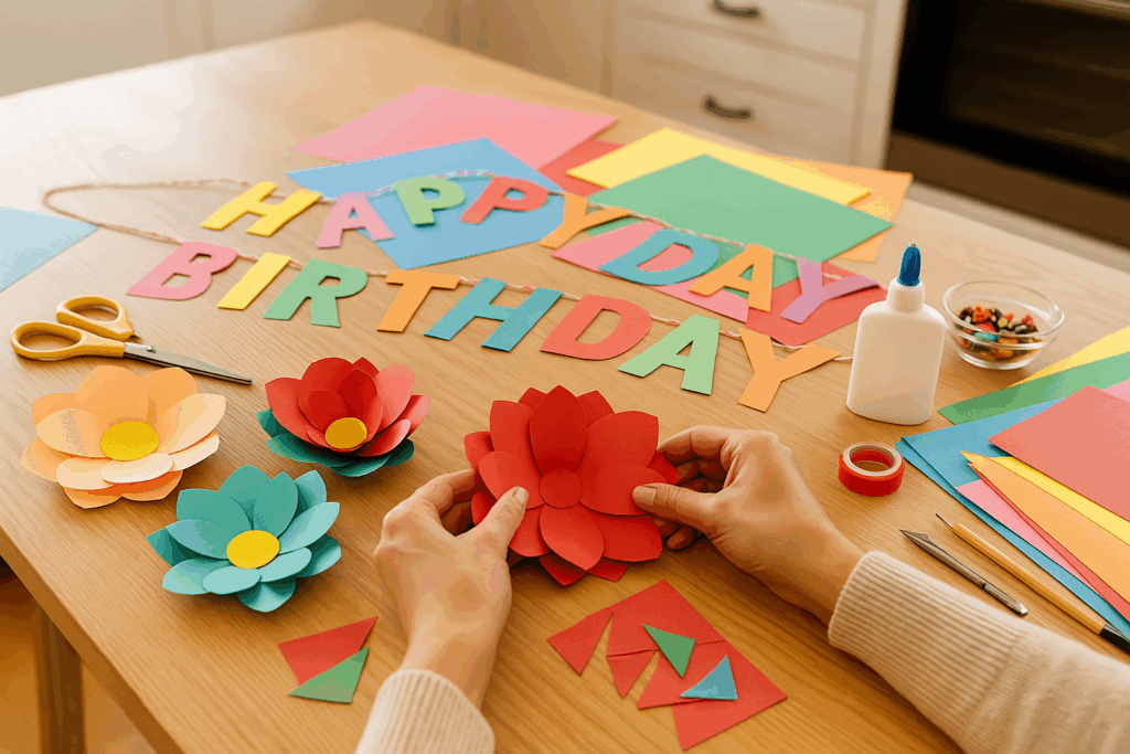 How to Throw Parties on Budget Homemade Decoration Crafting